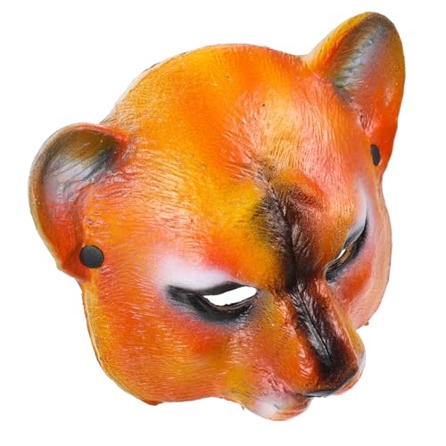 LIOOBO Löwenmaske Für Halloween Und Kostümpartys – Halbmaske Für Und Erwachsene - Perfekte Tiermaske Für Cosplay - Maskerade Und Karneval Aus Hochwertigem Vlies Und Gruselig LIOOBO Löwenmaske Für Halloween Und Kostümpartys – Halbmaske Für Und Erwachsene - Perfekte Tiermaske Für Cosplay - Maskerade Und Karneval Aus Hochwertigem Vlies Und Gruselig von LIOOBO