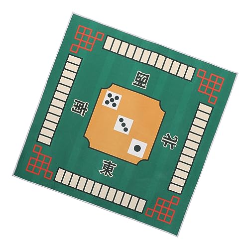 LIOOBO Mahjong Tischdecke 78x78 cm – rutschfeste Matte Für Mahjong - Poker Und Kartenspiele - Geräuschreduzierung Perfekt Für Spieleabende Und Freizeitaktivitäten Grün LIOOBO Mahjong Tischdecke 78x78 cm – rutschfeste Matte Für Mahjong - Poker Und Kartenspiele - Geräuschreduzierung Perfekt Für Spieleabende Und Freizeitaktivitäten Grün von LIOOBO