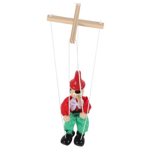 LIOOBO Marionettenpuppen aus Holz Interaktives Zugschnurspielzeug für Fördert Kreativität und Geschicklichkeit Puppenspielzeug für Endlosen Spaß und Unterhaltung Sicher LIOOBO Marionettenpuppen aus Holz Interaktives Zugschnurspielzeug für Fördert Kreativität und Geschicklichkeit Puppenspielzeug für Endlosen Spaß und Unterhaltung Sicher von LIOOBO