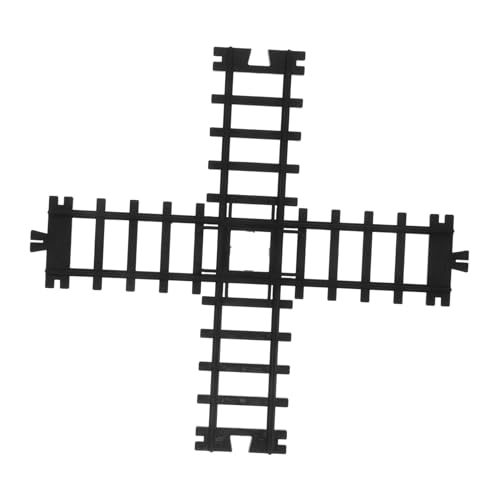 LIOOBO Micro Landschafts Set mit Kunststoff Schienen Eisenbahn Zubehör für Kreative Gestaltung und DIY Spaß für Motorik und Vorstellungskraft von LIOOBO
