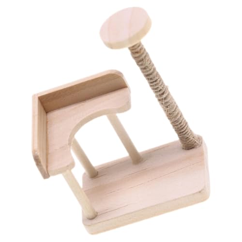 LIOOBO Mini Holz Katzenklettergerüst für Puppenhaus Realistisches für Katzen DIY Dekoration Stabil und Langlebig für Miniaturmöbel von LIOOBO