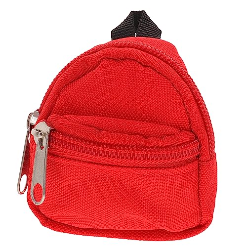 LIOOBO Mini Puppenrucksack aus Sicherem Material mit Reißverschluss Dekorativer Schulrucksack für Puppenfotografie Spielzeugdekoration und Mikroszenische für Mädchen und Jungen LIOOBO Mini Puppenrucksack aus Sicherem Material mit Reißverschluss Dekorativer Schulrucksack für Puppenfotografie Spielzeugdekoration und Mikroszenische für Mädchen und Jungen von LIOOBO