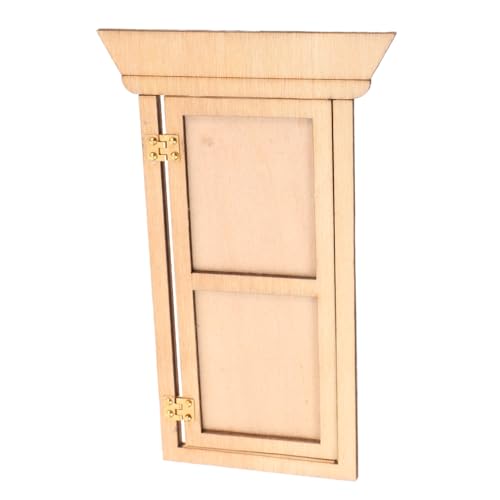 LIOOBO Mini -hausmodellmöbel Puppenhaus Rollenspielspielzeug Miniaturhausmöbel Mini-möbelornamente Puppenhaustür Miniaturmöbel Tiny Dollhouse Door Minitür Beige Hölzern LIOOBO Mini -hausmodellmöbel Puppenhaus Rollenspielspielzeug Miniaturhausmöbel Mini-möbelornamente Puppenhaustür Miniaturmöbel Tiny Dollhouse Door Minitür Beige Hölzern von LIOOBO