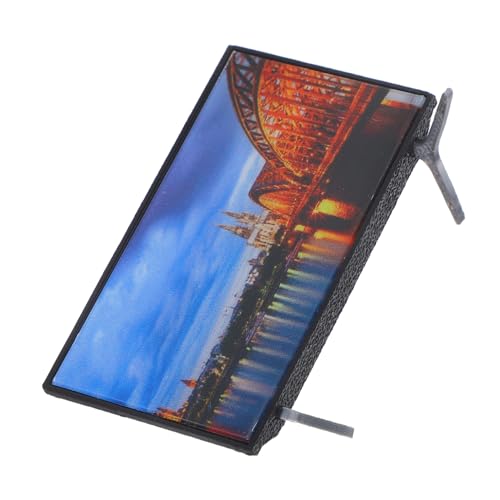 LIOOBO Miniatur Fernseher für Puppenhaus Detailgetreues Tv Zubehör für Miniatur Szenen für Wohnzimmerdekoration Kleinen Häusern Robust und Charmant LIOOBO Miniatur Fernseher für Puppenhaus Detailgetreues Tv Zubehör für Miniatur Szenen für Wohnzimmerdekoration Kleinen Häusern Robust und Charmant von LIOOBO