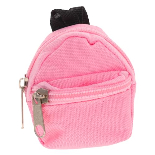 LIOOBO Miniatur Puppenrucksack aus Polyester Dekorativer Rucksack für Bjd Puppen als Schulranzen für Puppenhaus Zubehör und Langlebig für Sammler LIOOBO Miniatur Puppenrucksack aus Polyester Dekorativer Rucksack für Bjd Puppen als Schulranzen für Puppenhaus Zubehör und Langlebig für Sammler von LIOOBO