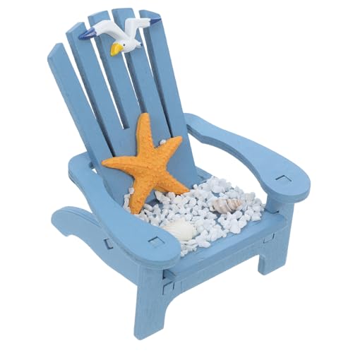 LIOOBO Miniatur Strandstuhl für Puppenhaus Dekorative Tischaccessoires für Mikrolandschaften Blauer Farbverlauf Platzsparend und Leicht zu Reinigen Charmantes für LIOOBO Miniatur Strandstuhl für Puppenhaus Dekorative Tischaccessoires für Mikrolandschaften Blauer Farbverlauf Platzsparend und Leicht zu Reinigen Charmantes für von LIOOBO