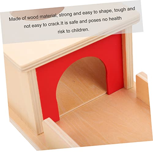 LIOOBO Montessori Holzspielzeug Sortierbox für Frühpädagogisches Motorisches Lernspielzeug aus Glattem Holz Sicheres Montessori für Jungen und Mädchen für Kleinkinder LIOOBO Montessori Holzspielzeug Sortierbox für Frühpädagogisches Motorisches Lernspielzeug aus Glattem Holz Sicheres Montessori für Jungen und Mädchen für Kleinkinder von LIOOBO