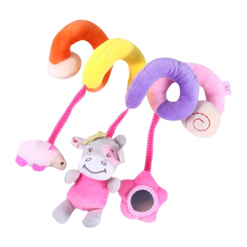 LIOOBO Multifunktionales mit Klingel Weiches Buntes Hängespielzeug für Babysitz und Bettchen Leicht und Sicher Fördert Greifen und Entdeckungsspielspaß LIOOBO Multifunktionales mit Klingel Weiches Buntes Hängespielzeug für Babysitz und Bettchen Leicht und Sicher Fördert Greifen und Entdeckungsspielspaß von LIOOBO