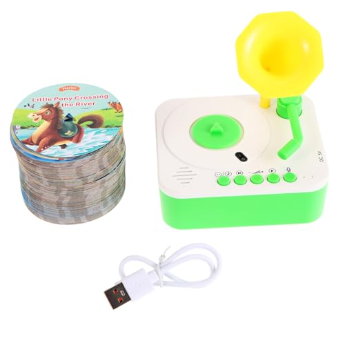 LIOOBO Musikalisches Lernspielzeug Grammophon für Kleinkinder mit Lernkarten Kindersicheres Material Robust und Unterhaltsam Montessori Musikspielzeug zur Frühkindlichen LIOOBO Musikalisches Lernspielzeug Grammophon für Kleinkinder mit Lernkarten Kindersicheres Material Robust und Unterhaltsam Montessori Musikspielzeug zur Frühkindlichen von LIOOBO