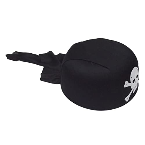 LIOOBO Piratenhut Mit -Muster – Schwarze Piratenkappe Für Halloween Und Kostümpartys – Ideal Für Cosplay Und Rollenspiele – Einheitsgröße Für Erwachsene Und LIOOBO Piratenhut Mit -Muster – Schwarze Piratenkappe Für Halloween Und Kostümpartys – Ideal Für Cosplay Und Rollenspiele – Einheitsgröße Für Erwachsene Und von LIOOBO