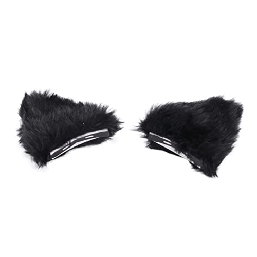 LIOOBO Plüsch Katzenohren Haarspange für Partys Cosplay Halloween Bequeme Kopfbedeckung mit Haarclip Entzückender Tierohren Stil LIOOBO Plüsch Katzenohren Haarspange für Partys Cosplay Halloween Bequeme Kopfbedeckung mit Haarclip Entzückender Tierohren Stil von LIOOBO