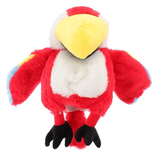 LIOOBO Plüsch Papagei Handpuppe Interaktives Tier für Niedliche Cartoon Vogel Handpuppe für Geschichtenerzählen und Rollenspiele LIOOBO Plüsch Papagei Handpuppe Interaktives Tier für Niedliche Cartoon Vogel Handpuppe für Geschichtenerzählen und Rollenspiele von LIOOBO