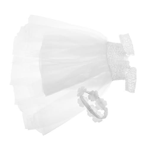 LIOOBO Puppen Hochzeitskleid Elegantes Brautkleid für Puppen Vielseitiges Outfit für Sammler für Kreative Spielstunden LIOOBO Puppen Hochzeitskleid Elegantes Brautkleid für Puppen Vielseitiges Outfit für Sammler für Kreative Spielstunden von LIOOBO