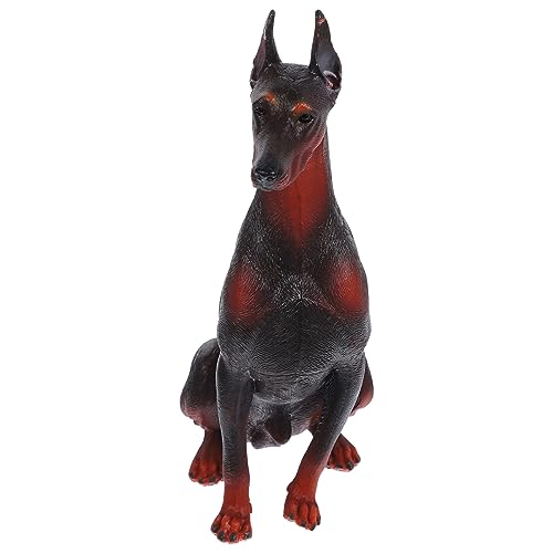 LIOOBO Realistische Dobermann Hundefigur Lebensnahe Simulation Dekoratives für Robuste Kunststoff Tierfigur für Lernen und für Garten und Schreibtisch LIOOBO Realistische Dobermann Hundefigur Lebensnahe Simulation Dekoratives für Robuste Kunststoff Tierfigur für Lernen und für Garten und Schreibtisch von LIOOBO