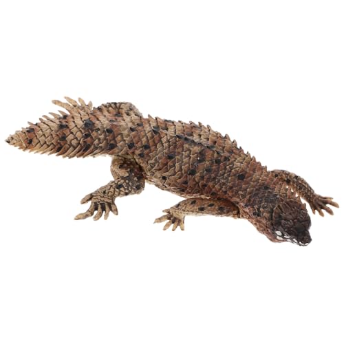 LIOOBO Realistisches Simuliertes Eidechsenmodell aus Kunststoff Künstliche Tierfigur für Garten und Raumdekoration Lebensecht Wiederverwendbar für Spiel und Kreative Gestaltung von LIOOBO