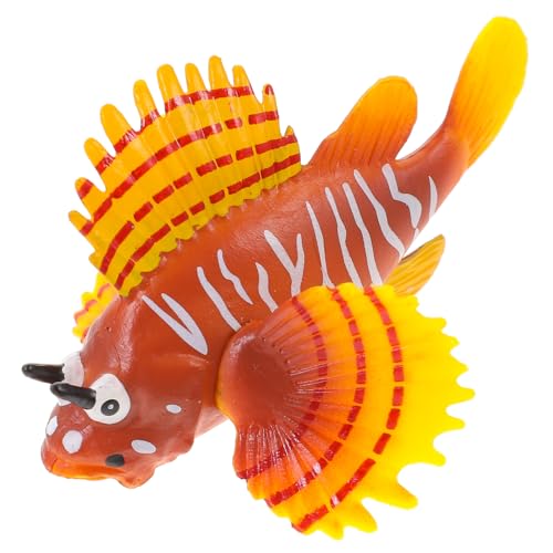 LIOOBO Simulation Fish Modell Realistische Kunststoff Figur für Lernspielzeug Dekoration Vielseitig Einsetzbar im Garten Klassenzimmer oder Zuhause von LIOOBO