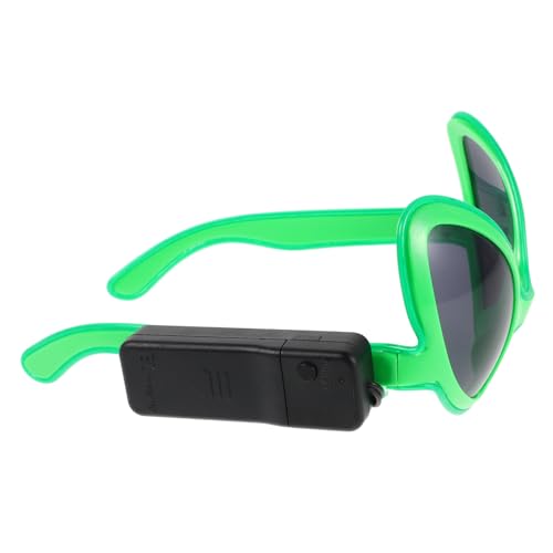 LIOOBO Sonnenbrille Lustige LED Partybrille Im Dunkeln Leuchtende Sonnenbrille Für Erwachsene Für Halloween Festivals Und Feiern Drinnen Und Draußen LIOOBO Sonnenbrille Lustige LED Partybrille Im Dunkeln Leuchtende Sonnenbrille Für Erwachsene Für Halloween Festivals Und Feiern Drinnen Und Draußen von LIOOBO