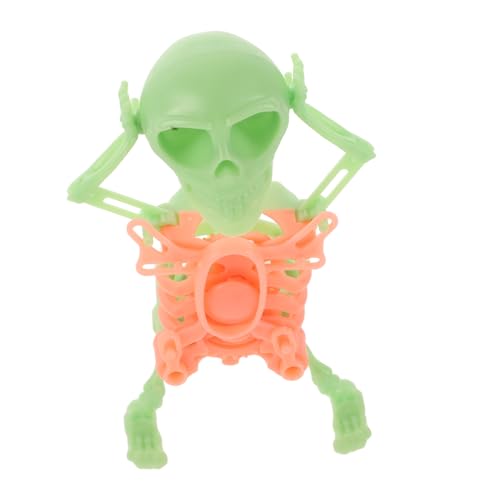 LIOOBO Tanzendes Skelett Wind Up Mechanismus für Halloween Dekorationen Leuchtendes Grün Gedruckt Platzsparend für Tische Regale und Autos LIOOBO Tanzendes Skelett Wind Up Mechanismus für Halloween Dekorationen Leuchtendes Grün Gedruckt Platzsparend für Tische Regale und Autos von LIOOBO