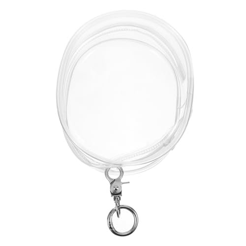 LIOOBO Transparente Puppenaufbewahrungstasche Tragbare PVC Hängetasche für Puppen Doll Carrying Bag für Schule und Ausflüge Organizer für Puppen und Zubehör von LIOOBO