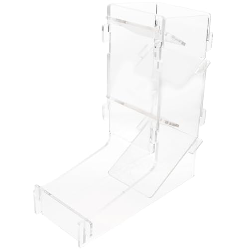LIOOBO Transparenter Würfelturm aus Robuster Dice Tower für Brettspiele Spielzubehör mit Exquisiter Verarbeitung für Spannende Spielerfahrung LIOOBO Transparenter Würfelturm aus Robuster Dice Tower für Brettspiele Spielzubehör mit Exquisiter Verarbeitung für Spannende Spielerfahrung von LIOOBO