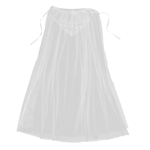 LIOOBO Vampir-Umhang Kapuzenmantel für Damen Halloween Umhang Kapuzenmantel für Halloween Halloween-Kapuzenmantel Umhang mit Kapuze Halloween-Umhänge für Frauen Gittergewebe Weiß LIOOBO Vampir-Umhang Kapuzenmantel für Damen Halloween Umhang Kapuzenmantel für Halloween Halloween-Kapuzenmantel Umhang mit Kapuze Halloween-Umhänge für Frauen Gittergewebe Weiß von LIOOBO