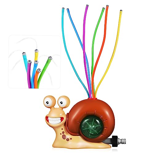 LIOOBO Wassersprinkler Für Kreatives Schnecken Design Außen Wasserspielzeug Für Erfrischenden Spielspaß Im Sommer Für Garten Und Pool LIOOBO Wassersprinkler Für Kreatives Schnecken Design Außen Wasserspielzeug Für Erfrischenden Spielspaß Im Sommer Für Garten Und Pool von LIOOBO