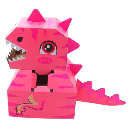 LIOOBO Wearbares DIY Dinosaurier Kartonbox Bastelset Kreatives Kostümspiel Lernspielzeug für Jungen Mädchen Ab Jahren LIOOBO Wearbares DIY Dinosaurier Kartonbox Bastelset Kreatives Kostümspiel Lernspielzeug für Jungen Mädchen Ab Jahren von LIOOBO