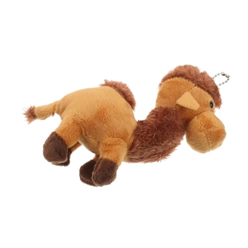 LIOOBO Weicher Plüsch Schlüsselanhänger Kamel Anhänger Kuscheltier für Erwachsene Niedliches Stofftier zum Aufhängen an Rucksäcken und Taschen Hellbraunes Geburtstagsgeschenk und LIOOBO Weicher Plüsch Schlüsselanhänger Kamel Anhänger Kuscheltier für Erwachsene Niedliches Stofftier zum Aufhängen an Rucksäcken und Taschen Hellbraunes Geburtstagsgeschenk und von LIOOBO
