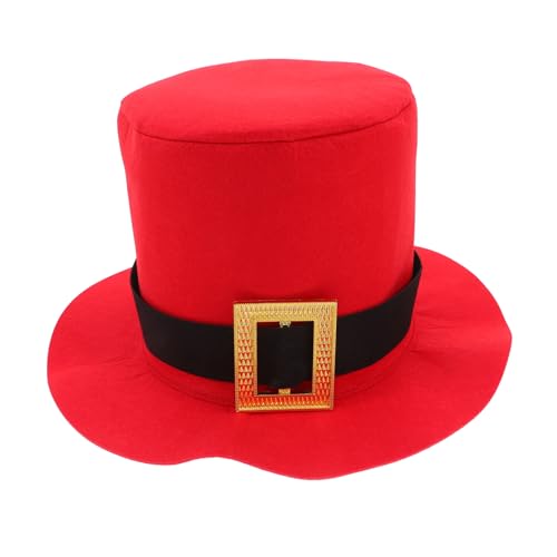 LIOOBO Weihnachtsmannmütze Für Erwachsene Weihnachtsmütze Mit Banddekor Unisex – Weihnachtsmütze Für Silvester Karneval Fest Party Kostümzubehör Rot LIOOBO Weihnachtsmannmütze Für Erwachsene Weihnachtsmütze Mit Banddekor Unisex – Weihnachtsmütze Für Silvester Karneval Fest Party Kostümzubehör Rot von LIOOBO