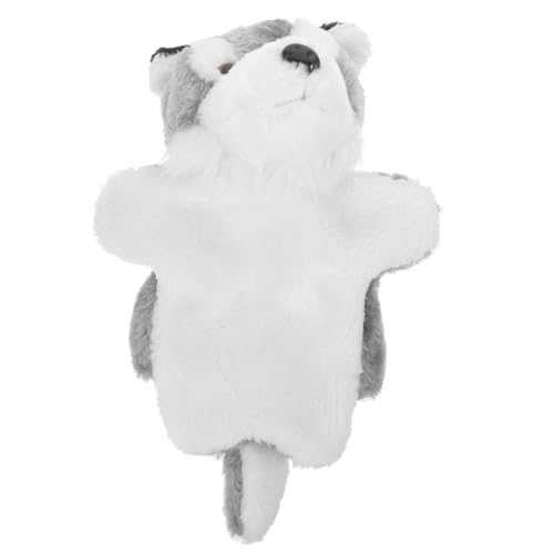LIOOBO Wolf Handpuppe aus Plüsch Interaktive Tier Handpuppen für Geschichtenerzählen und als für Kindergeburtstag und Kindertag LIOOBO Wolf Handpuppe aus Plüsch Interaktive Tier Handpuppen für Geschichtenerzählen und als für Kindergeburtstag und Kindertag von LIOOBO