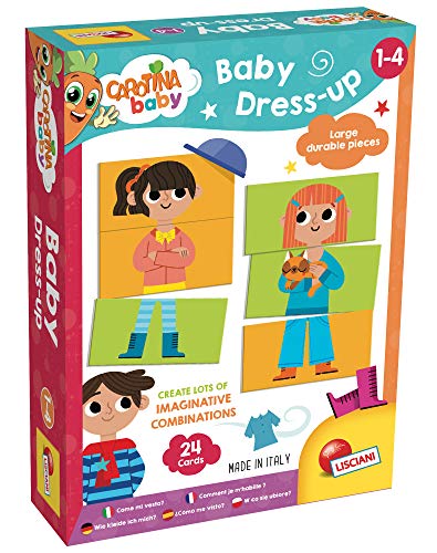 LISCIANI 72163 COMMENT JE M'HABILLE CAROTINA BABY PLUS MI VESTO COSI' ED INTERNAZIONALE, Mehrfarbig von LISCIANI