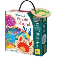 LISCIANIGIOCHI 301001 Montessori Holz-Puzzle 13 Teile - Round LISCIANIGIOCHI 301001 Montessori Holz-Puzzle 13 Teile - Round von LISCIANI