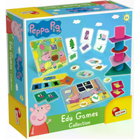 LISCIANIGIOCHI 301013 Peppa Pig - Die Lernspielsammlung (10 pädagogische Spiele) von LISCIANI