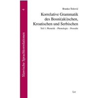 Tosovic, B: Korrelative Grammatik des Bosni(aki)schen von LIT Verlag