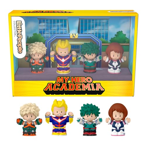 Little People Collector My Hero Academia Mangaserie Sondereditionsset, 4 Hauptfiguren für Erwachsene und Fans in einer zum Ausstellen geeigneten Verpackung, JFC79 Little People Collector My Hero Academia Mangaserie Sondereditionsset, 4 Hauptfiguren für Erwachsene und Fans in einer zum Ausstellen geeigneten Verpackung, JFC79 von Little People COLLECTOR