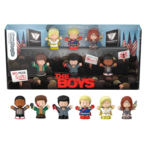 Little People Collector The Boys Sonderedition mit Charakter-Figuren in einer Geschenkbox für Erwachsene und Fans, 6 Figuren, HVG72 von LITTLE PEOPLE COLLECTOR