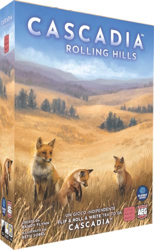 CASCADIA ROLLING HILLS Brettspiel auf Italienisch Little Rocket Games von LITTLE ROCKET GAMES