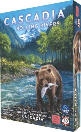 CASCADIA ROLLING RIVERS Brettspiel auf Italienisch Little Rocket Games von LITTLE ROCKET GAMES