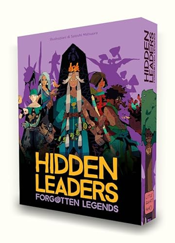 LITTLE ROCKET GAMES HIDDEN LEADERS Erweiterung Forgotten Legends, Brettspiel auf Italienisch von LITTLE ROCKET GAMES