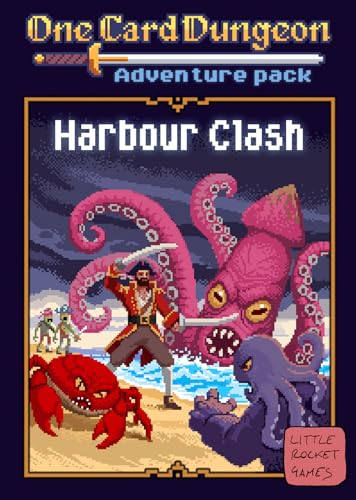 ONE CARD DUNGEON Adventure Pack: HARBOUR CLASH Erweiterungs-Brettspiel in Italienisch und Englisch Little Rocket Games ONE CARD DUNGEON Adventure Pack: HARBOUR CLASH Erweiterungs-Brettspiel in Italienisch und Englisch Little Rocket Games von LITTLE ROCKET GAMES