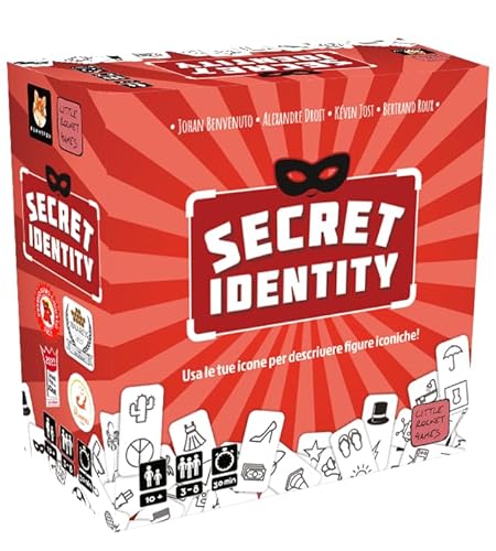 Secret ID neue Version Brettspiel in italienischer Sprache Little Rocket Games von LITTLE ROCKET GAMES