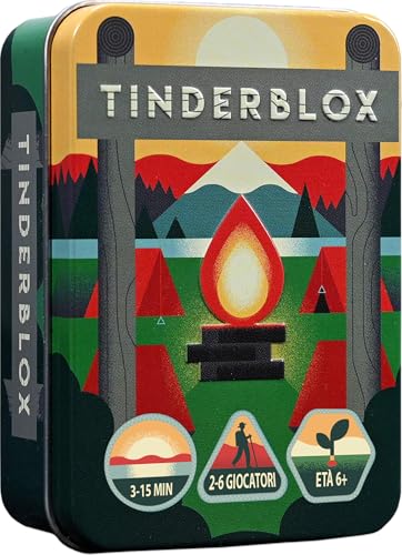 Tinderblox Gesellschaftsspiel auf Italienisch Little Rocket Games von LITTLE ROCKET GAMES