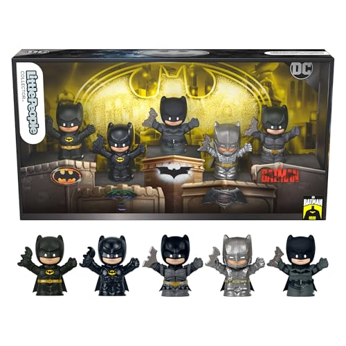 Little People Collector Batman Sonderausgabe zum 85. Geburtstag, Ich Bin Batman“-Figurenset in Geschenkbox zum Ausstellen für Erwachsene und Fans, JCC54, [Mehrfarbig] von Little People COLLECTOR