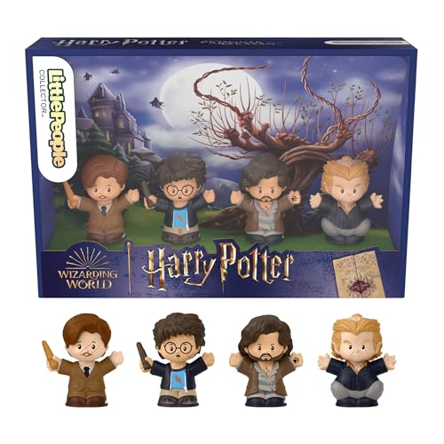LittlePeople Collector Sondereditionsset zum Film Harry Potter und der Gefangene von Askaban für Erwachsene und Fans, 4 Figuren, HVG47 von Little People COLLECTOR