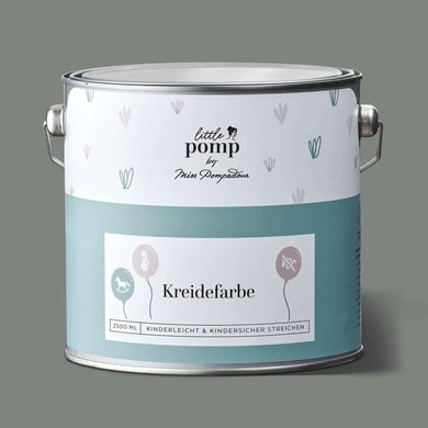 LittlePomp Kreidefarbe Grau & Achtsam 2.5L von LittlePomp