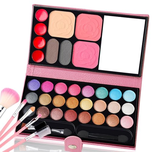 Kinderschminke Set Mädchen, 3 Farben waschbarer Kinderschminkspielzeug ungiftige Kinderkosmetik mit 5 abwaschbaren Pinseln Beauty Set Mädchen, Make Up Kinder Bühnenauftritt Set Geschenk Kinderschminke Set Mädchen, 3 Farben waschbarer Kinderschminkspielzeug ungiftige Kinderkosmetik mit 5 abwaschbaren Pinseln Beauty Set Mädchen, Make Up Kinder Bühnenauftritt Set Geschenk von LIURFLNC