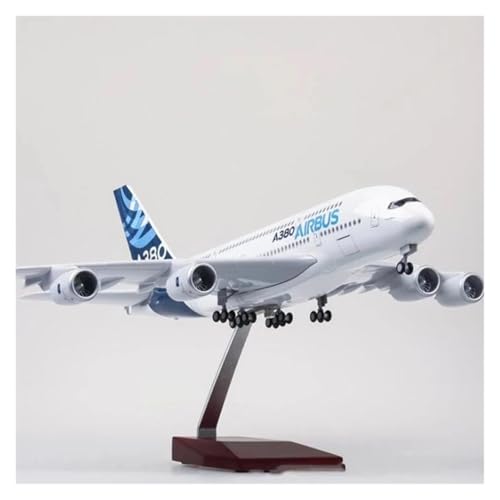 LIUSANG Maßstab 1:200 47 cm für Airbus A380 Zivil Aircraft A380 Prototyp simuliertes Flugzeug Display Flugzeugmodell geeignet für Display (nicht mit Licht) von LIUSANG
