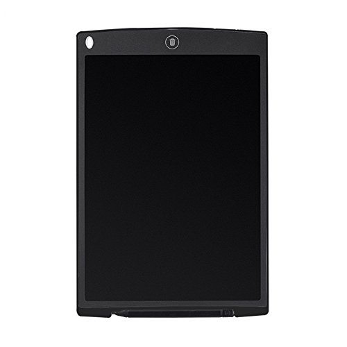 LIVASH Schreibtafel 12 LCD Tablette tragbar Digitale Zeichnung Handschrift Notizbloecke (schwarz) von LIVASH