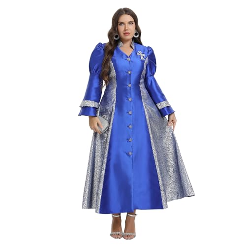 LIVOSAZ Renaissance-Kleid für Damen, Kostüm, Fee, Renaissance, Ballkleid, mittelalterliches irisches Bauernkleid, Königsblau, 18 LIVOSAZ Renaissance-Kleid für Damen, Kostüm, Fee, Renaissance, Ballkleid, mittelalterliches irisches Bauernkleid, Königsblau, 18 von LIVOSAZ
