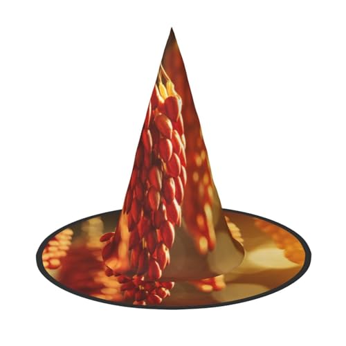 LIXLZH Beeren Rustikaler Vogelfutterspender Druck Hut Partyzubehör Kostüm Zubehör Zauberer Maskerade Halloween Hut Spitzhut LIXLZH Beeren Rustikaler Vogelfutterspender Druck Hut Partyzubehör Kostüm Zubehör Zauberer Maskerade Halloween Hut Spitzhut von LIXLZH